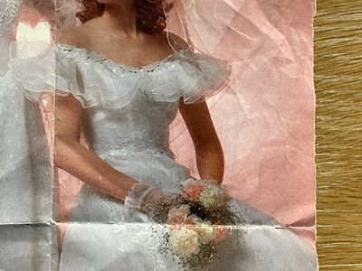 1983 Vintage Wedding gown $125