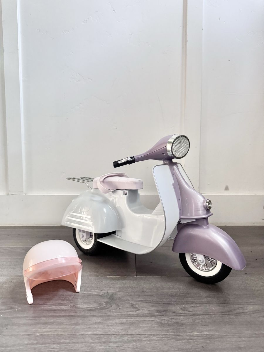 Our Generation Ride in Style Pink & Purple Scooter Vehicle Accessory Set for 18" Dolls