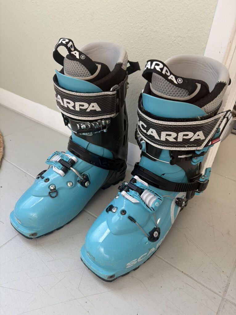 Scarpa Gea Backcountry Touring Ski Boots Size 26
