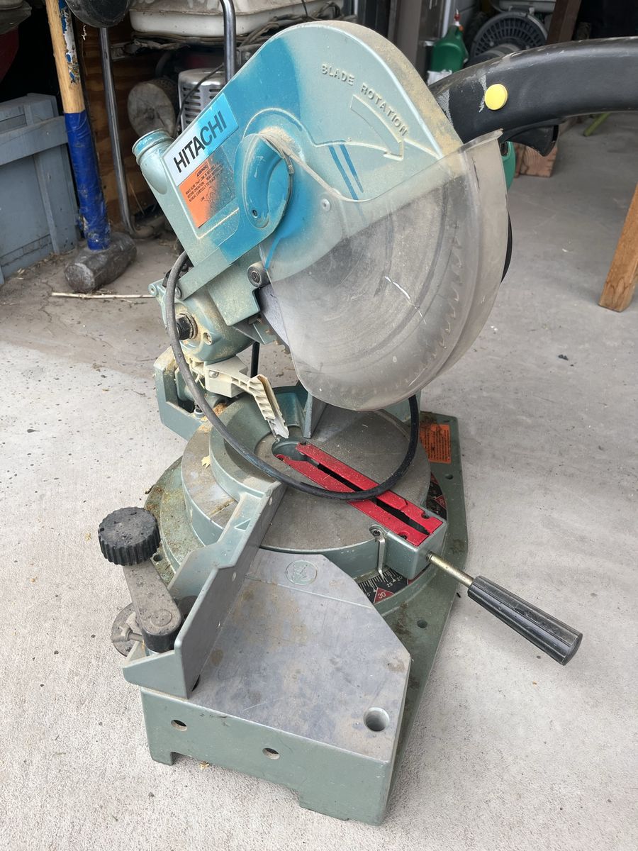 Hitachi Compound Miter Saw Used Power Tool