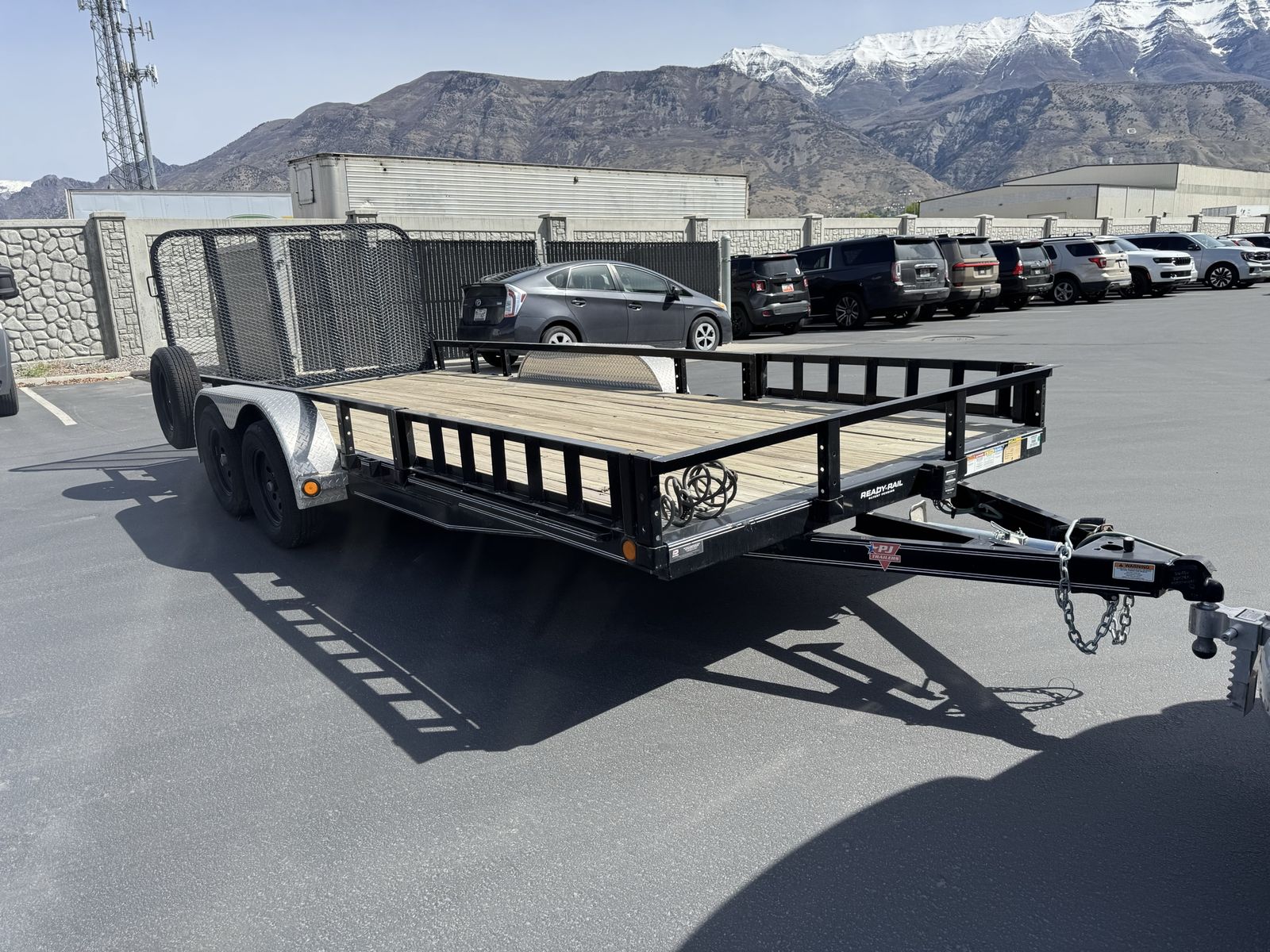 Trailer for side by sides or atvs