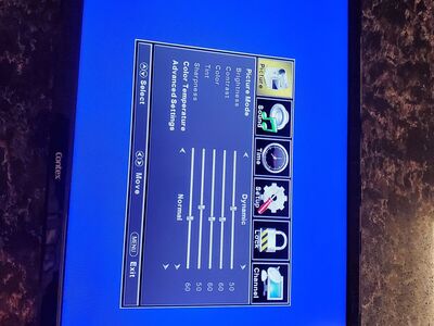 RV 24 inch color TV with remote