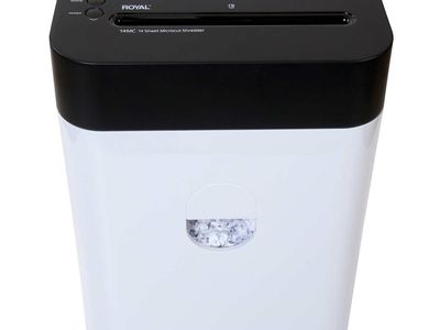 Royal 14MC-89736 Micro-Cut 14 Sheet Paper Shredder 1731061 #93734