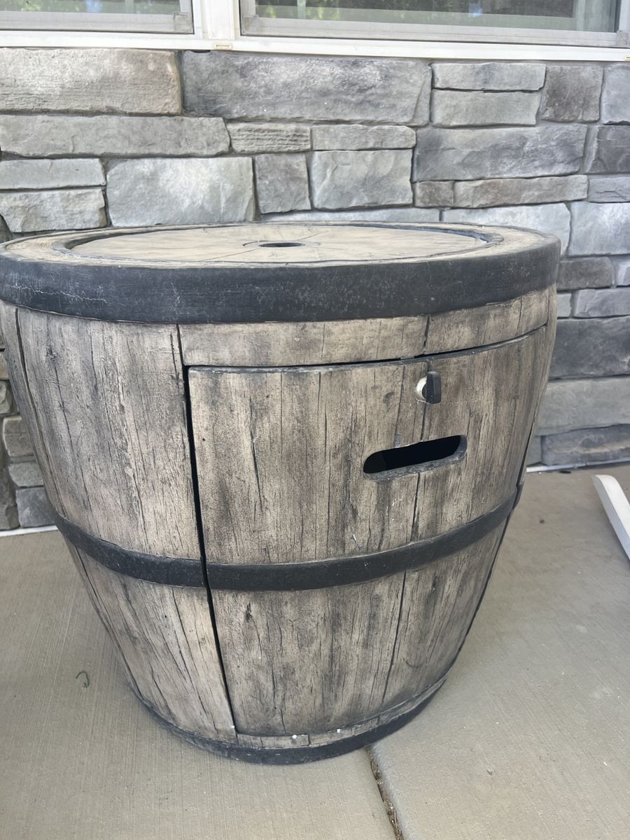 Propane fire pit