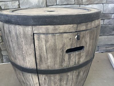 Propane fire pit