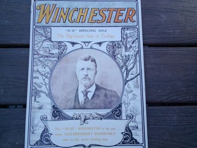 Winchester Metal Wall Sign Decor