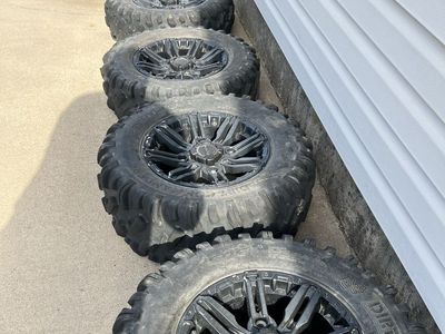 Polaris Dirt Commander UTV Wheels & Tires Set 27X11-14 & 27x9-14 NHS Tubeless