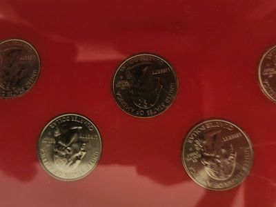 2005 Denver mint state quarters uncirclated