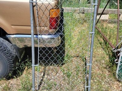 chain link fence gate