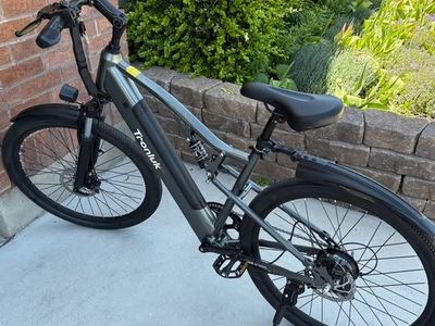 25mph electric bike with full suspension. Brand new