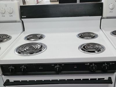 White Electric Stove~90 Day Guarantee~Can Deliver