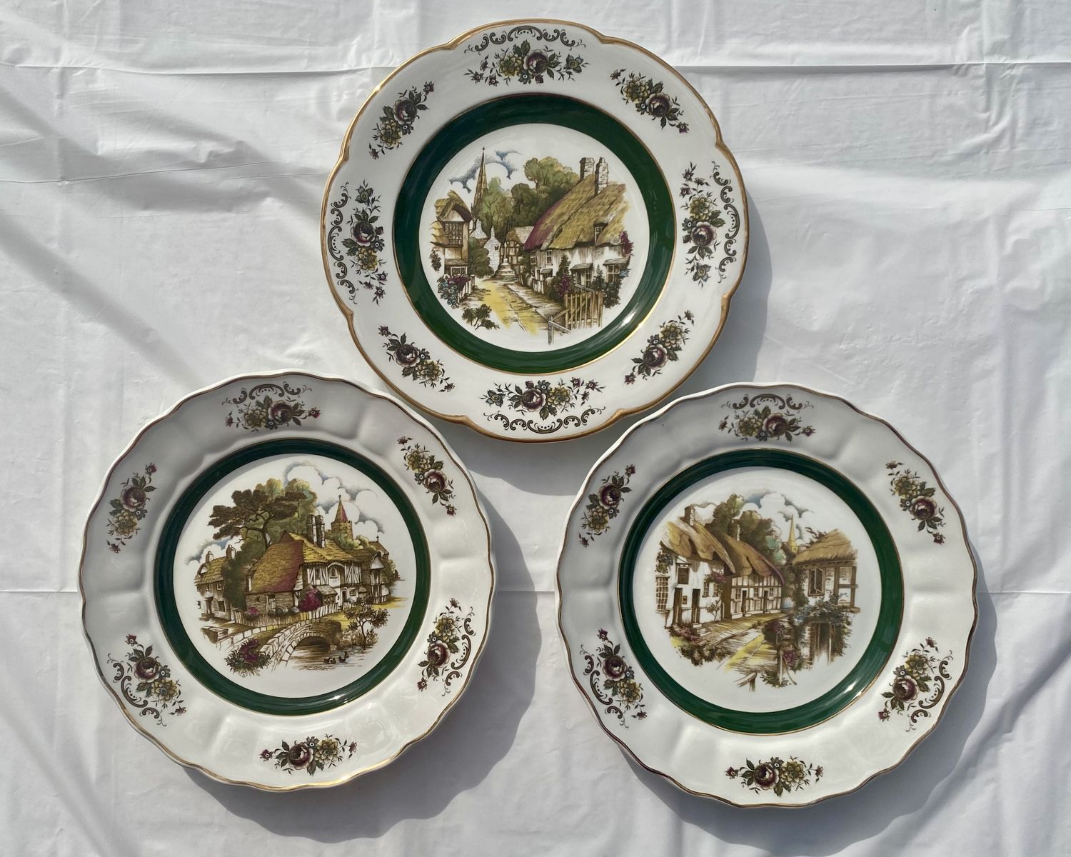 Vintage English Decorative Plates