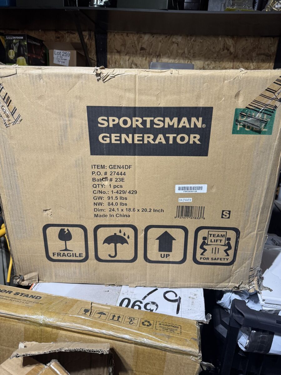 Sportsman 4000 / 3500 -Watt Gasoline/Liquid propane Dual fuel Portable Generator