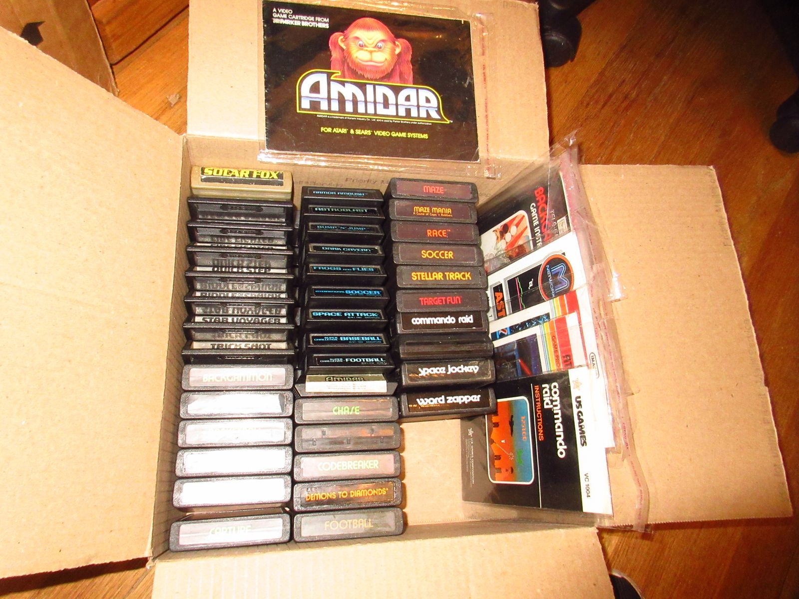 73 Different Games for Atari 2600