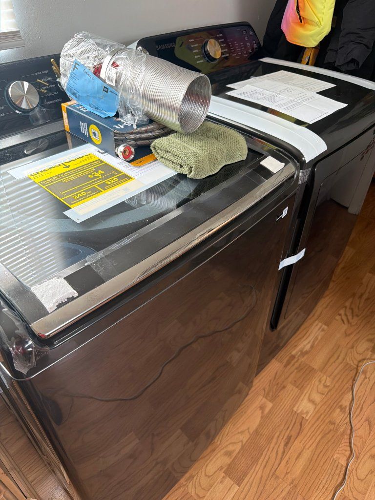 Samsung washer and dryer