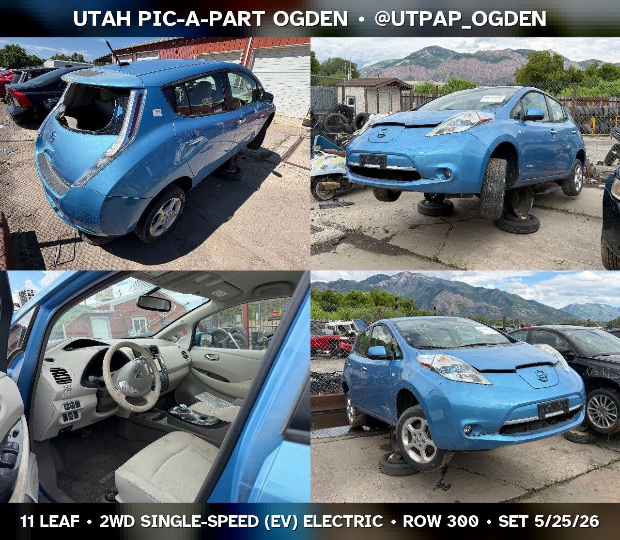 2011 Nissan Leaf Parts - UTPAP Ogden