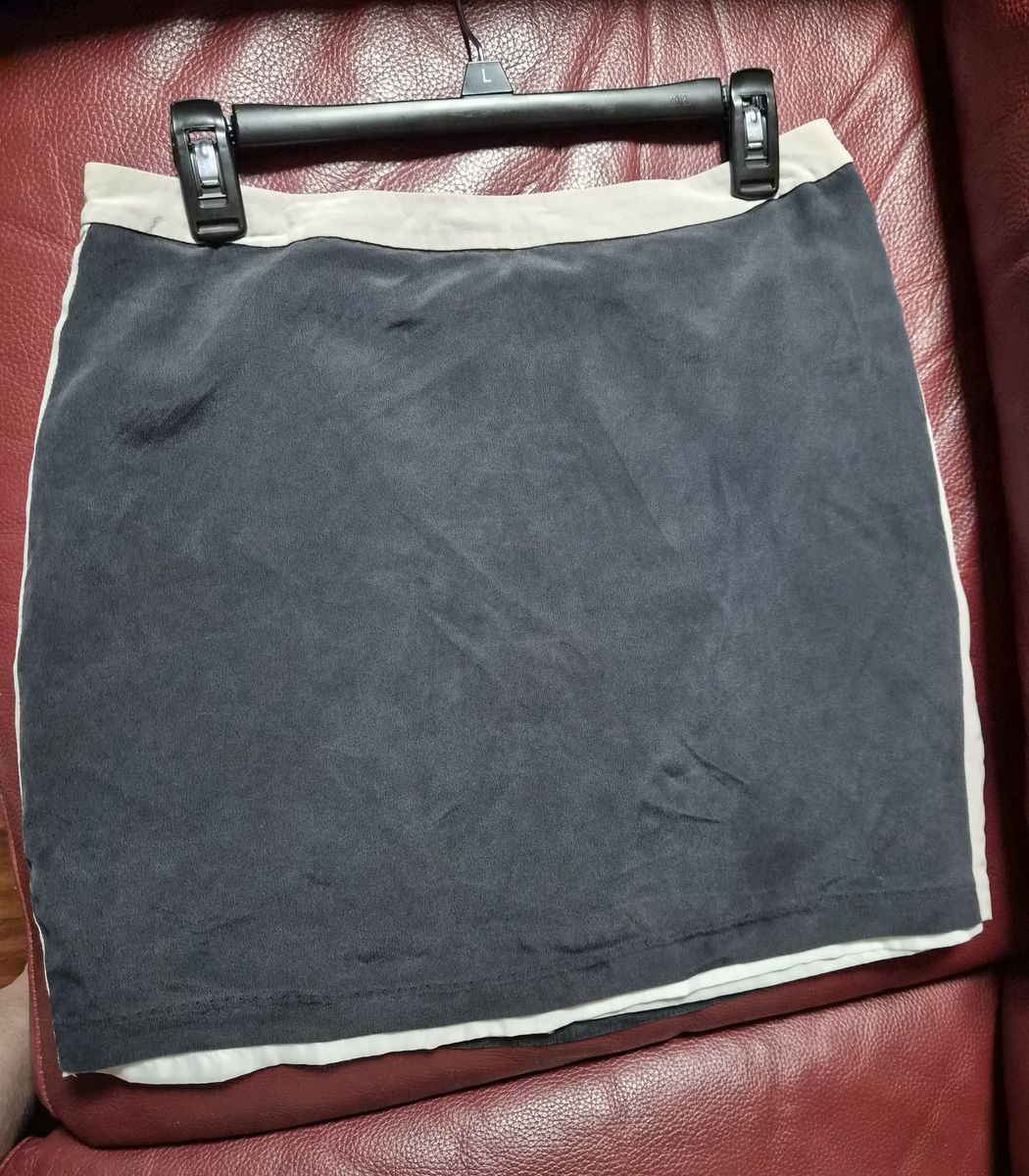 Willi Smith Silk Mini Skirt
