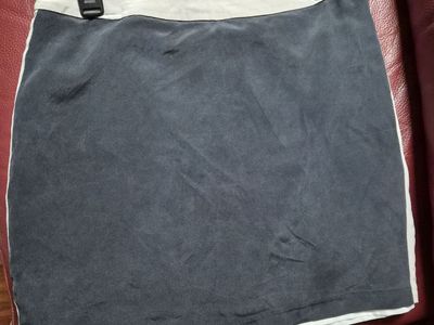 Willi Smith Silk Mini Skirt