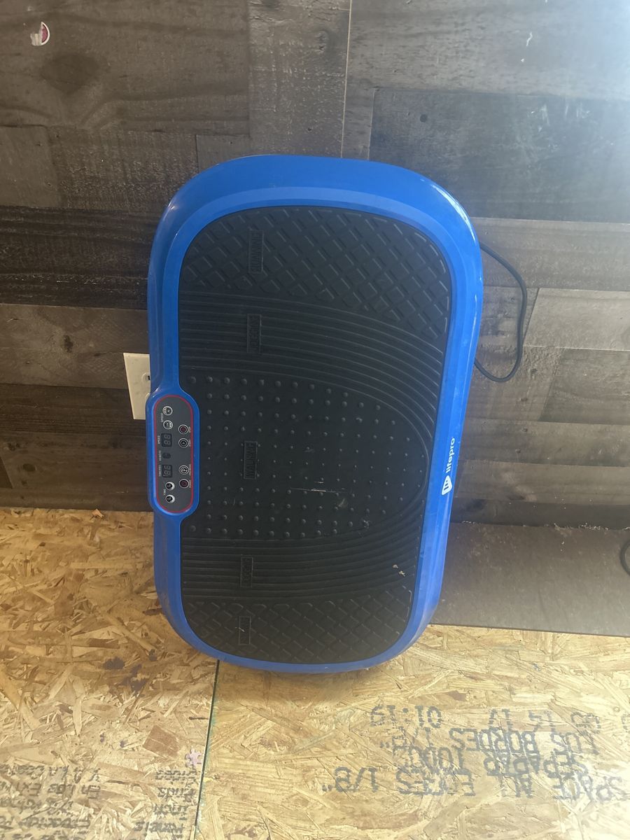 LifePro Waver Vibration Plate Exercise Machine - Blue Full Body Workout