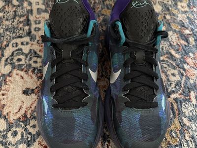 Nike Kobe 10 Low Overcast / Emerald Teal Basketball Shoes Size US 7.5