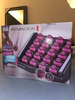 Remington T | Studio Silk Ceramic Hot Rollers Set (20-Piece) with Heated Clips