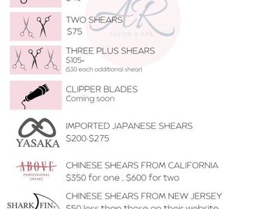 Certified On-site Beauty Shear Sharpening