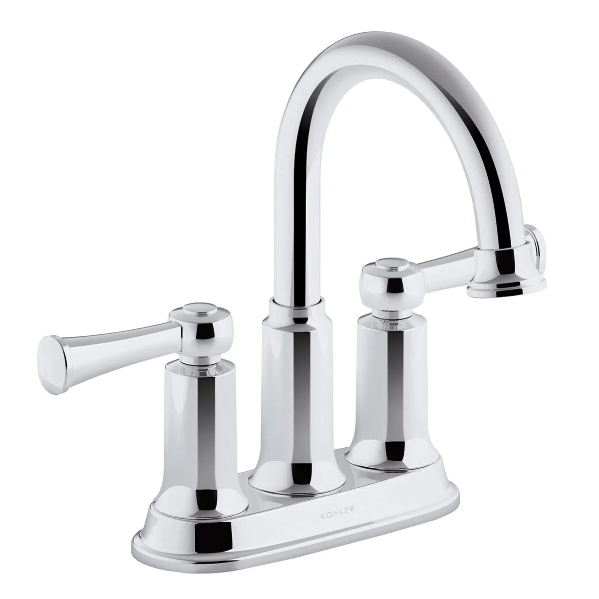 Kohler Aderlee R21546-4D-CP Centerset Bathroom Faucet, Chrome 1714357 #93427