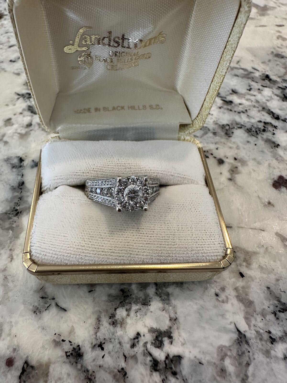 Natural Diamond Engagement Ring