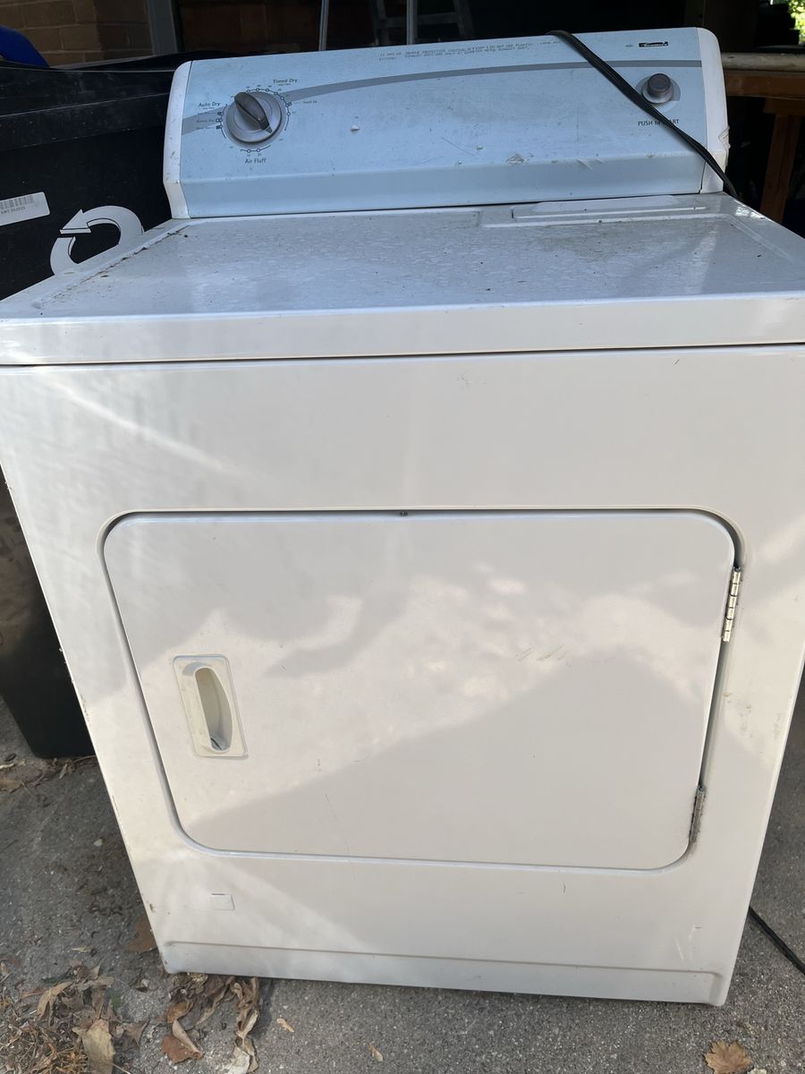 White Gas Dryer