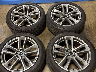 OEM AUDI Q3 Wheels and Pirelli Tires 255/45/19
