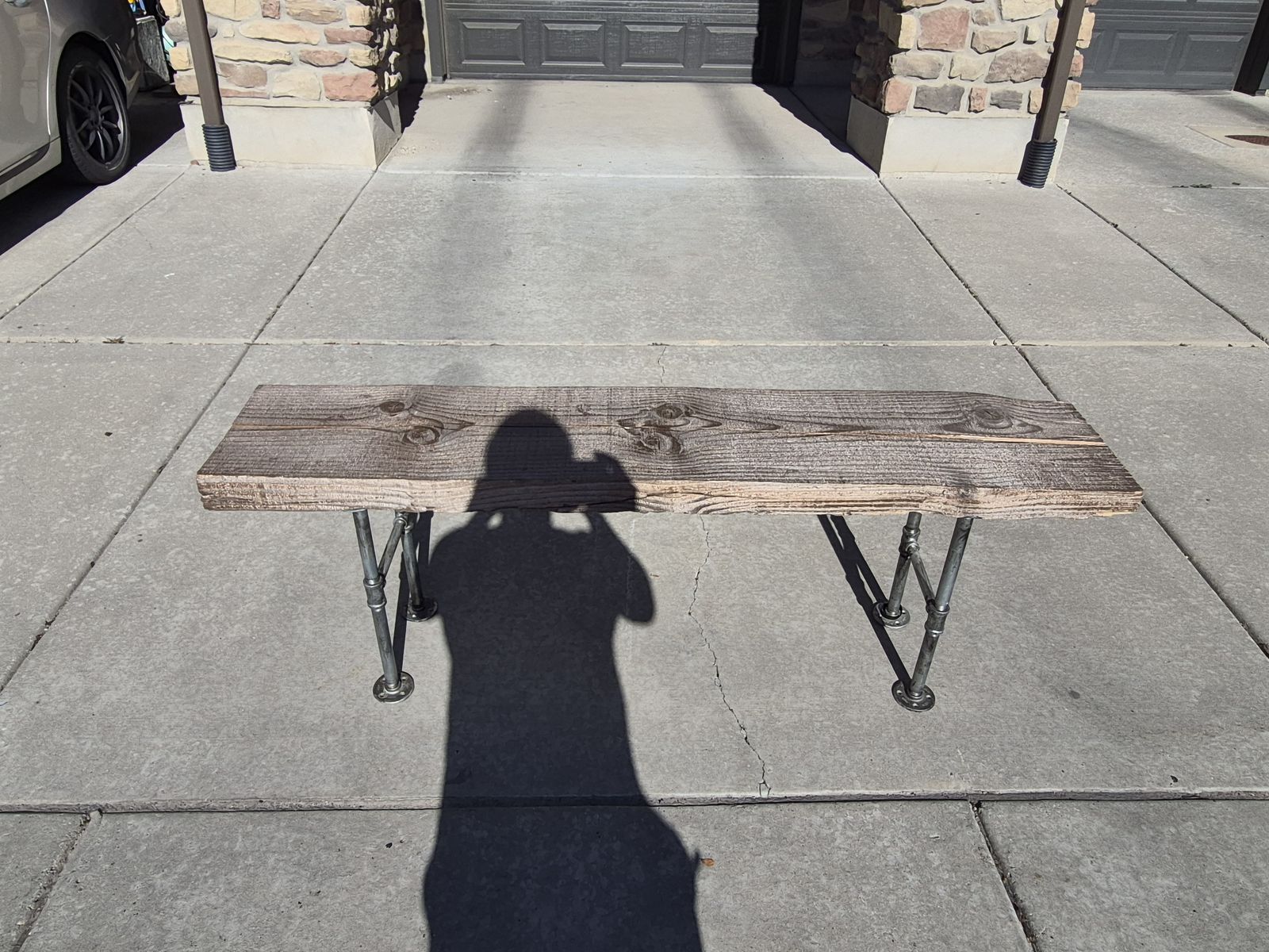 Custom Wood Bench