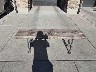 Custom Wood Bench