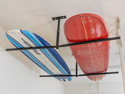 HiPort 2 Celiling Board Kayak Wall Storage Rack New