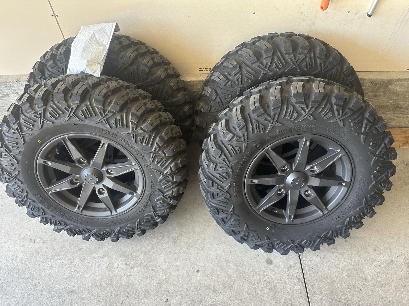 Pro Armor crawler tires 30x10 R15