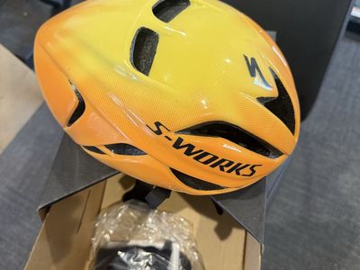 Specialized S-Works Evade II Aero Road Helmet - Medium (55-59cm) Orange/Yellow Gradient
