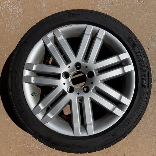 Mercedes OEM rims and new tires for C300 C350 2008 2009 17"