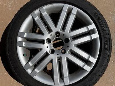 Mercedes OEM rims and new tires for C300 C350 2008 2009 17"