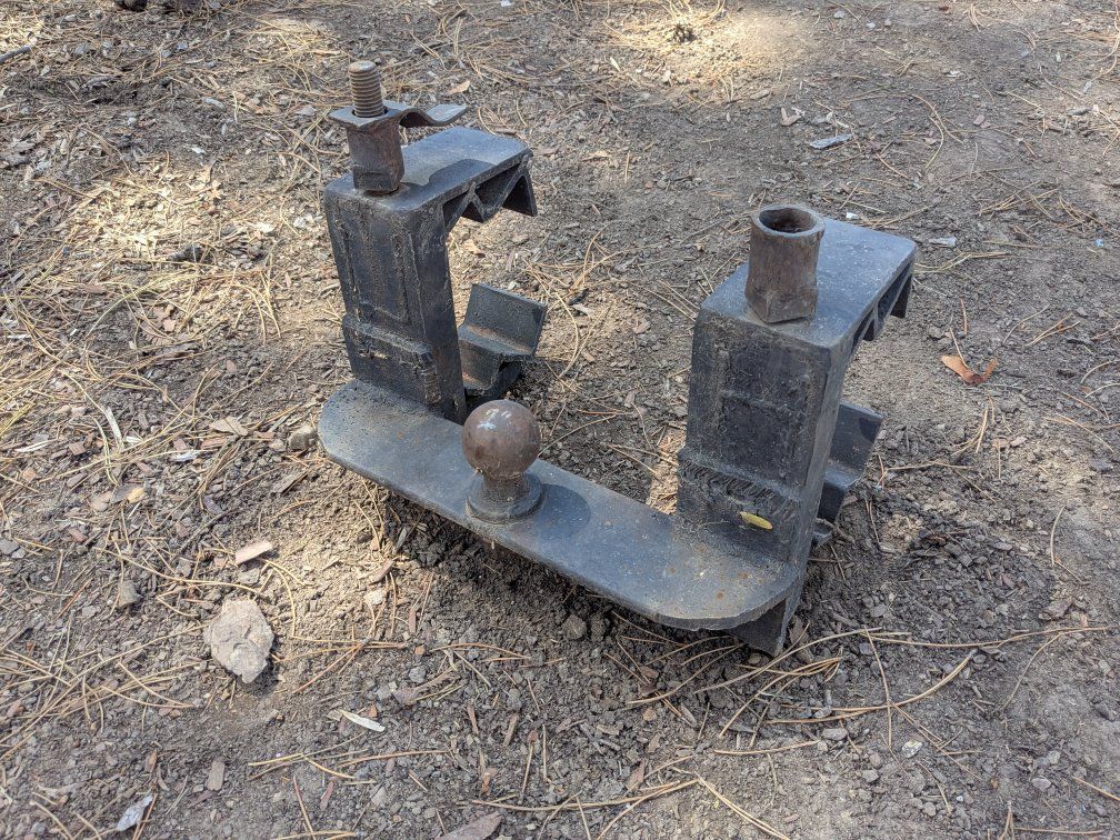 Clamp on trailer hitch U-Haul 2in ball receiver