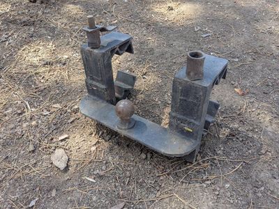 Clamp on trailer hitch U-Haul 2in ball receiver