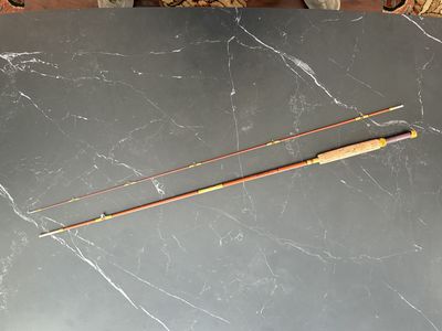 Vintage Wright & McGill Feather Light No. LwFF-6 1/2’ Line#6 Fly Rod
