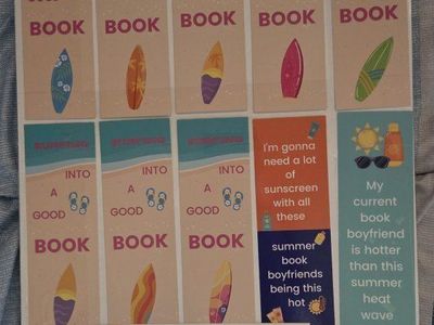 Cute Assorted homemade Bookmarks