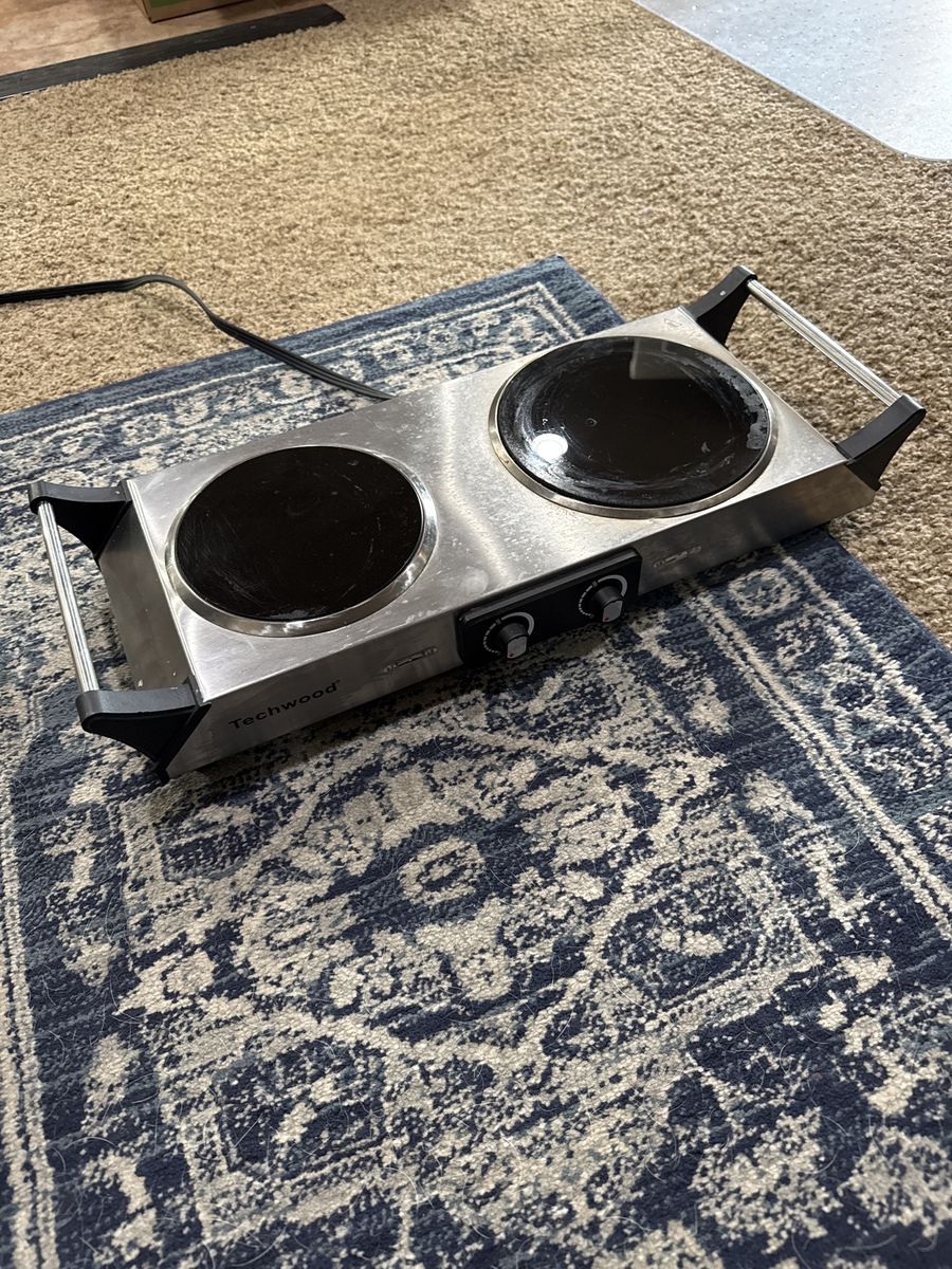 2 Burner Electric Hotplate
