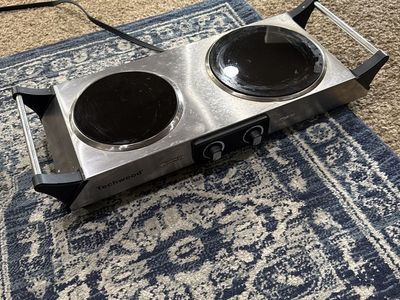 2 Burner Electric Hotplate