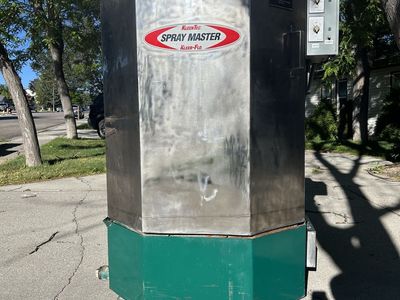 Fountain Industries SprayMaster 9600-231 85 Gallon Front Loading Spray Wash Cabinet (Automotive Parts Washer)