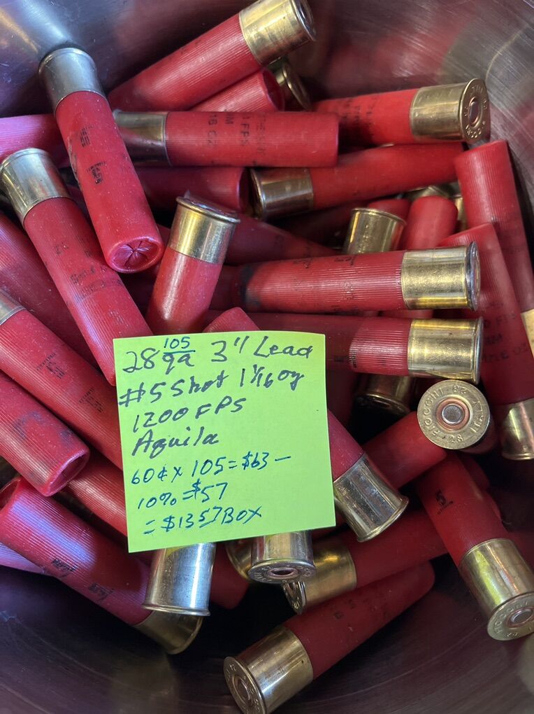 Lower Prices! 28 Ga 3 Lead #5 1 1/16oz.