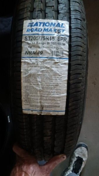 National 205/75R/15-8PLY