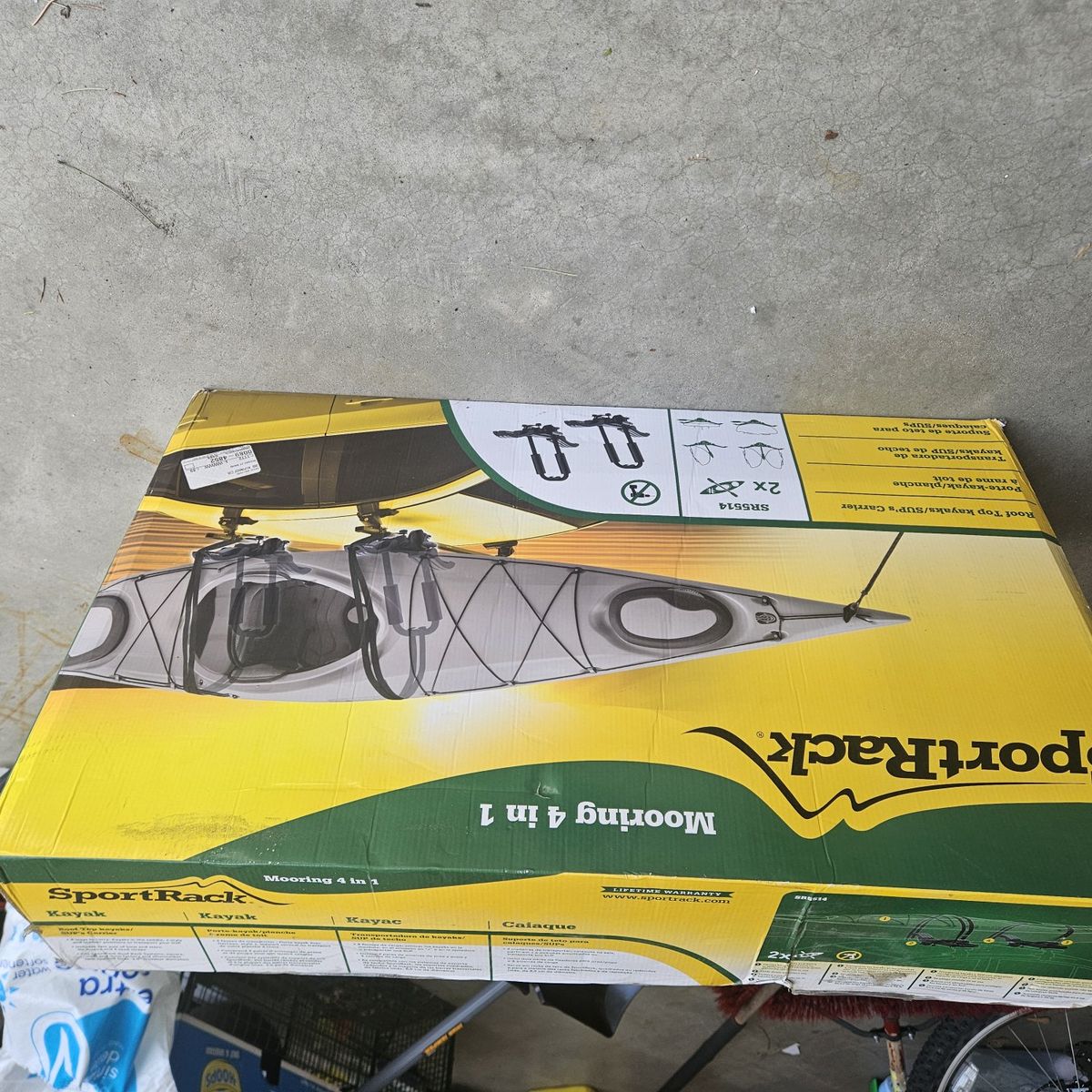 Rooftop kayak/ sup carrier