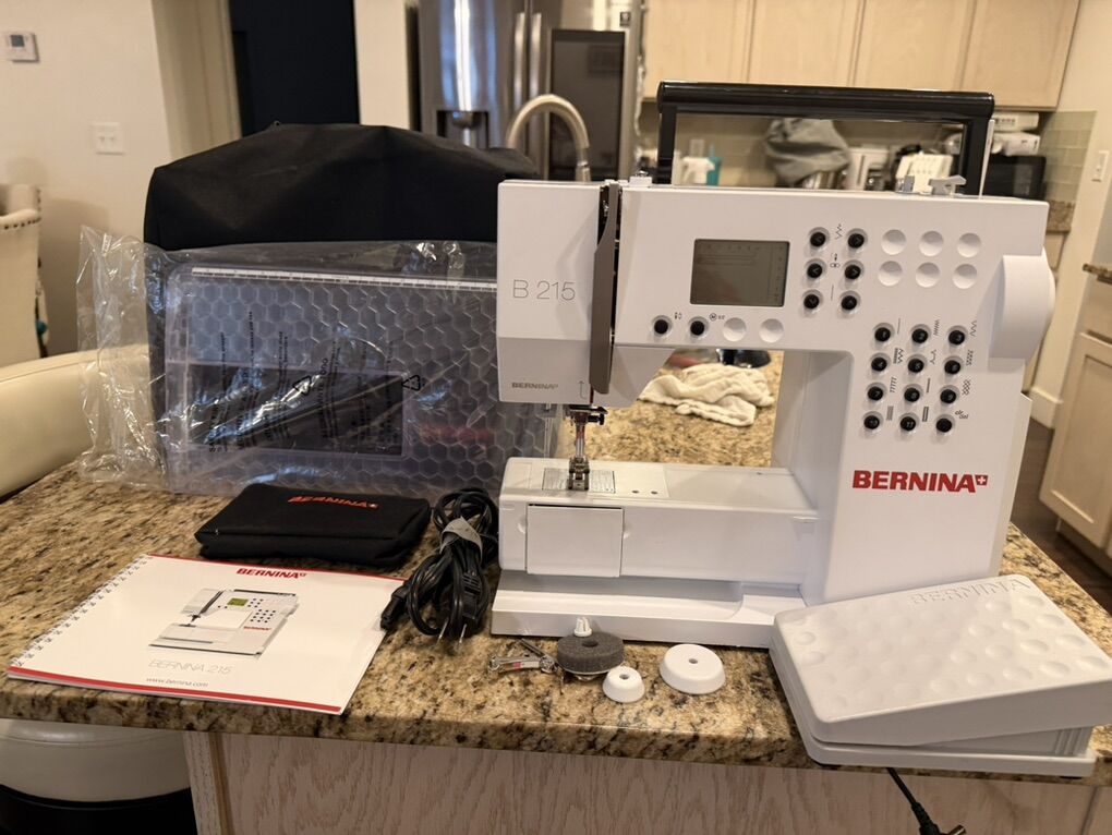 New Bernina B 215 Sewing Machine