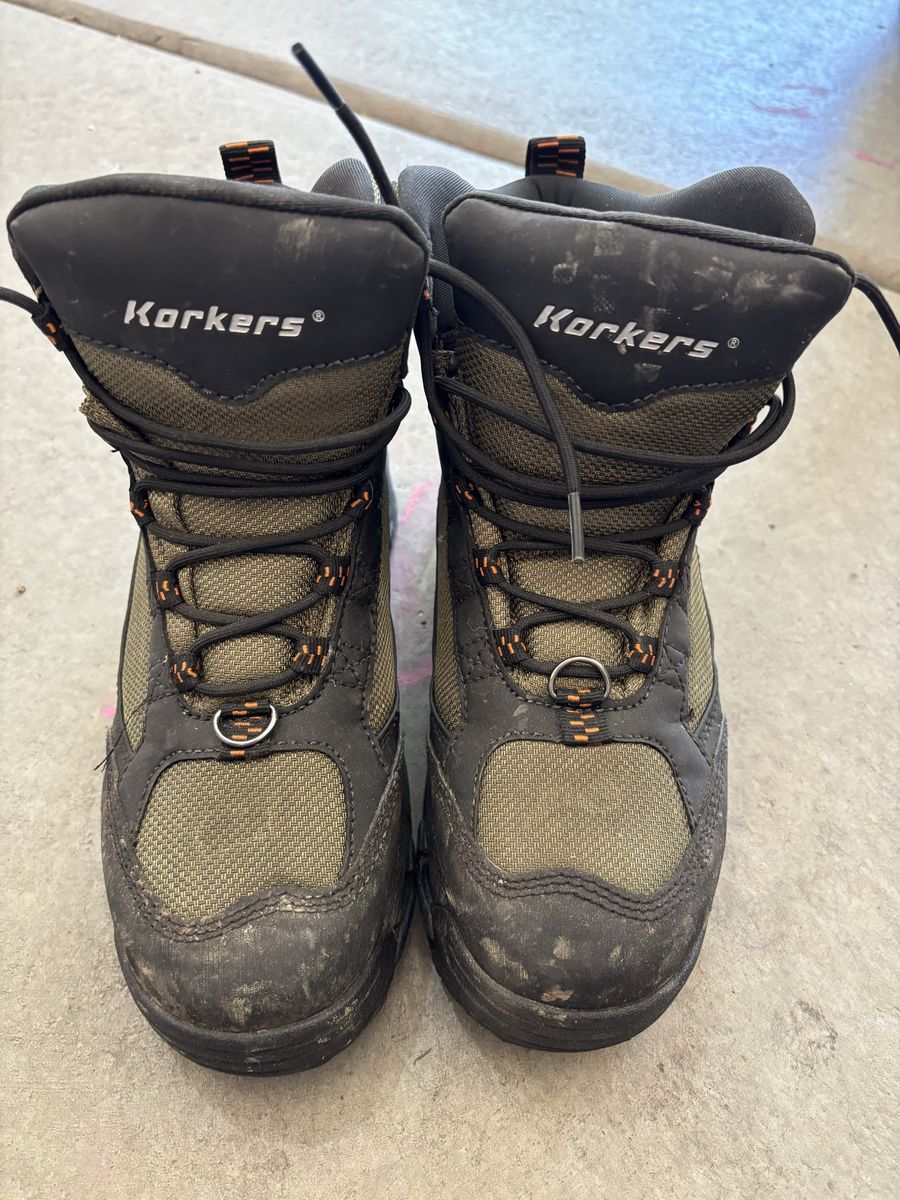 Korkers wading fishing boots