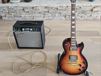 GIBSON Les Paul Guitar FENDER Amp Package